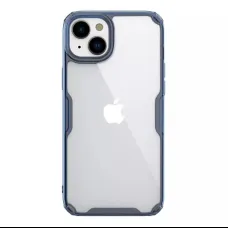 Nillkin Nature Pro TPU iPhone 15 Plus tok áttetsző-kék