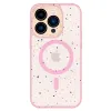 Tel Protect Magnetic Splash Frosted tok iPhone 15 Pro Max Light pink - 0. kép