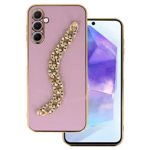 Trend Case Samsung Galaxy A14 4G/5G tok design 4 rózsaszín