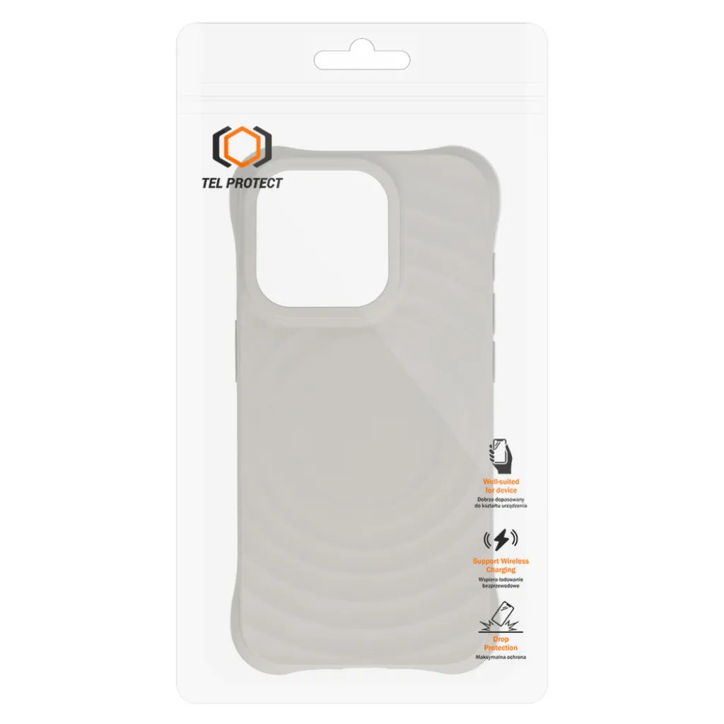 Tel Protect Wave Magsafe tok iPhone 15 Pro szürke - 7