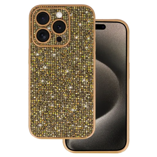 Flash tok iPhone 15 Pro Max arany Flash tok iPhone 15 Pro Max arany