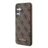 Original GUESS tok - kemény tok 4G Metal Gold Logo GUOHCSA55G4GFBR Samsung Galaxy A55 barna - 0. kép