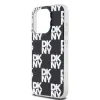 Original Case DKNY keménytok IML Checkered Mono Pattern DKHCP15XHDLCEK iPhone 15 Pro Max fekete tok - 4. kép