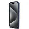 Original Case DKNY kemény tok bőr Mono Stripe & fém logó DKHCP15XPRTHSLB iPhone 15 Pro Max kék - 3. kép