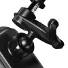 Baseus Rock Solid autós telefontartó elektromos zárhatósággal és vezeték nélküli Qi töltéssel fekete (WXHW01-01) - 2. kép