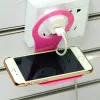 Fali telefon tartó töltéshez piros - 3. kép