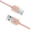 Baseus Portman 3in1 Micro USB/ Lightning/ Type-C kábel 2A 1.2m rózsa arany - 3. kép