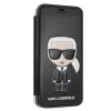 Karl Lagerfeld fliptok iPhone XS MAX fekete - 2. kép
