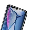 Baseus 3D kijelzővédő 9H üvegfólia iPhone XR/iPhone 11 6.1 fekete kerettel - 2. kép