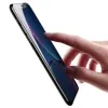 Baseus 3D kijelzővédő 9H üvegfólia iPhone XR/iPhone 11 6.1 fekete kerettel - 4. kép