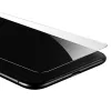 Baseus Ultravékony kijelzővédő üvegfólia iPhone 11 Pro/XS/X fehér kerettel - 4. kép