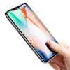 Baseus 3D kijelzővédő 9H Anti-Blue Light üvegfólia PET kerettel iPhone X/XS/11 Pro fekete - 0. kép