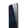 Baseus Diamond 3D kijelzővédő 9H üvegfólia iPhone XR/ iPhone 11 6.1 fekete - 1. kép