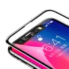 Baseus 3D kijelzővédő 9H Anti-Blue Light üvegfólia PET kerettel iPhone XS/X/11 Pro fekete - 2. kép