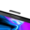 Baseus 3D kijelzővédő 9H üvegfólia hangszóró védelemmel iPhone 11 Pro Max/XS MAX fekete - 0. kép