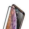 Baseus 3D kijelzővédő 9H üvegfólia hangszóró védelemmel iPhone 11 Pro Max/XS MAX fekete - 1. kép
