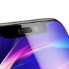 Baseus 3D kijelzővédő 9H üvegfólia hangszóró védelemmel iPhone 11 Pro Max/XS MAX fekete - 2. kép