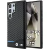 Original Case BMW Leather Carbon BMHCS24L22NBCK tok Samsung Galaxy S24 Ultra Black thumbnail