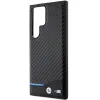 Original Case BMW Leather Carbon BMHCS24L22NBCK tok Samsung Galaxy S24 Ultra Black - 3. kép