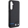 Original Case BMW Leather Carbon BMHCS23FE22NBCK Samsung Galaxy S23 FE fekete tok - 2. kép