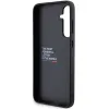 Original Case BMW Leather Carbon BMHCS23FE22NBCK Samsung Galaxy S23 FE fekete tok - 4. kép