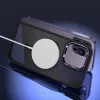 Tel Protect Mágneses Karbon Tok iPhone 13 Pro Black-purple tok - 3. kép