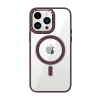 Tel Protect mágneses átlátszó tok iPhone 13 Pro Max Cherry - 0. kép