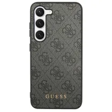 Original Case GUESS - hardcase 4G Metal Gold Logo GUHCS24LG4GFGR for Samsung Galaxy S24 Ultra Black tok