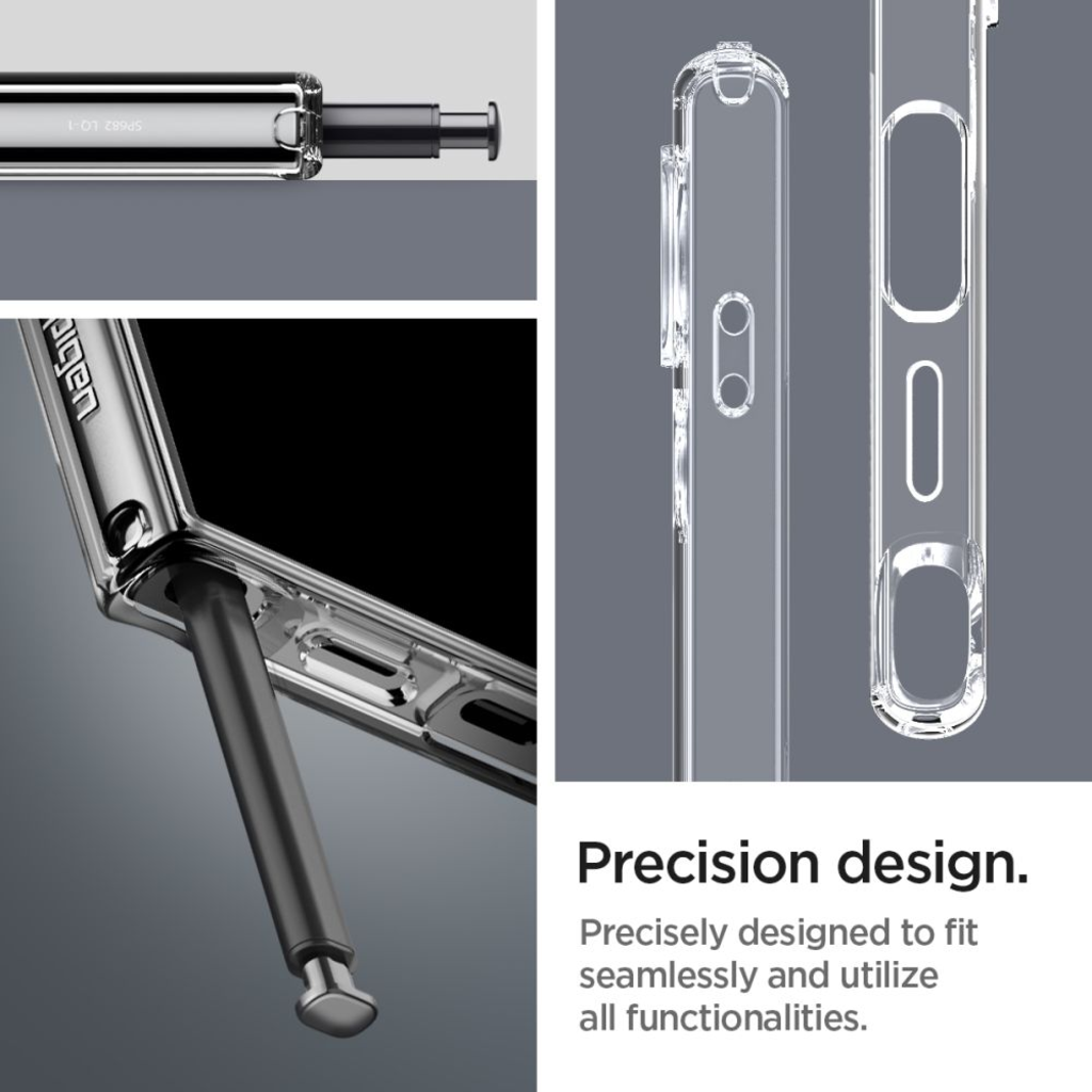 SPIGEN Liquid Crystal ACS07283 tok Samsung Galaxy S24 Ultra - Kristálytiszta - 13