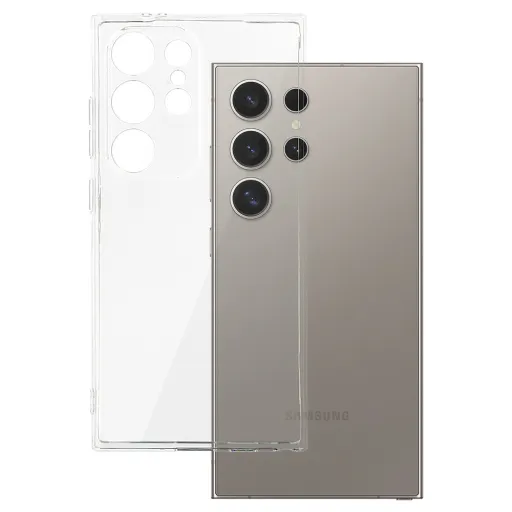 2 mm vastag átlátszó tok SAMSUNG GALAXY S24 ULTRA készülékhez 2 mm vastag átlátszó tok SAMSUNG GALAXY S24 ULTRA készülékhez