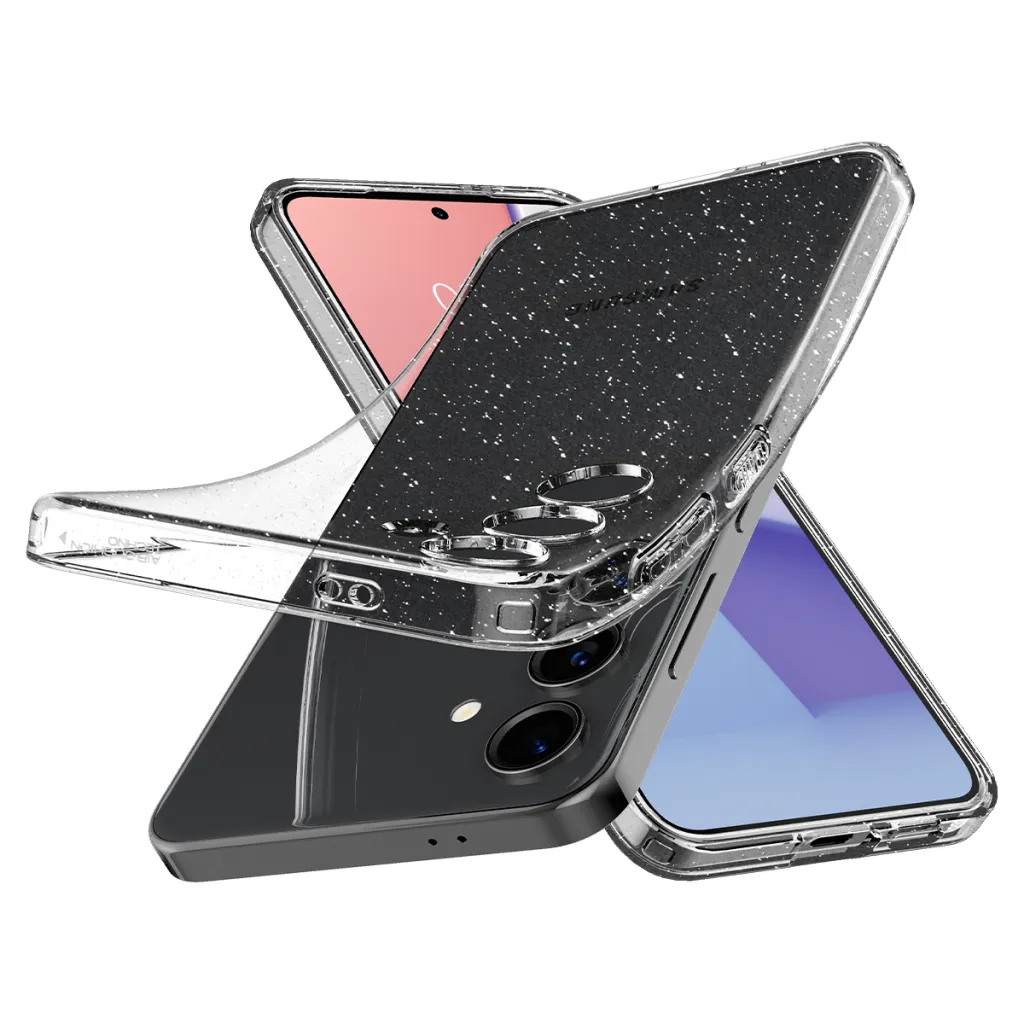 SPIGEN Liquid Crystal ACS07345 tok Samsung Galaxy S24-hez - Glitter Crystal - 9