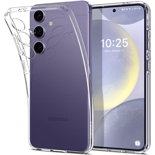 SPIGEN Liquid Crystal ACS07343 Samsung Galaxy S24 tok - Kristálytiszta SPIGEN Liquid Crystal ACS07343 Samsung Galaxy S24 tok - Kristálytiszta