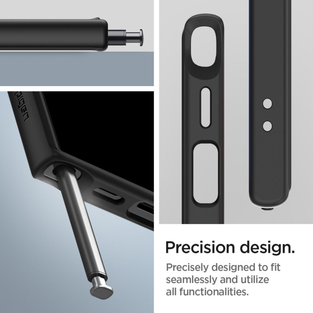 SPIGEN Ultra Hybrid ACS07295 tok Samsung Galaxy S24 Ultra - Matt Fekete - 13