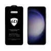 Full Glue 6D Tempered Glass for SAMSUNG GALAXY S22/S23 FEKETE (ujjlenyomat feloldással) üvegfólia - 2. kép