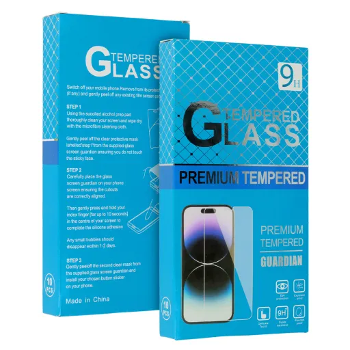 Tempered glass Blue Multipack (10 in 1) for SAMSUNG GALAXY S23 (with fingerprint unlock) üvegfólia