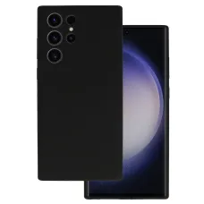 Silikon Lite tok Samsung Galaxy S22 Ultra fekete