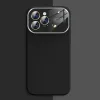 Soft Silicone Lens Case iPhone 13 Pro Max tok fekete - 1. kép