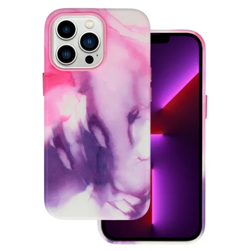 Bőr tintás tok iPhone 12 Pro Max design 1 tok