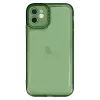 Crystal Diamond 2mm tok iPhone 12 átlátszó zöld - 0. kép