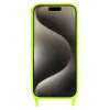 Lime zöld, dizájn 2, szilikonpántos tok iPhone 13 Pro Max készülékhez - 1. kép