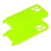 Lime zöld, dizájn 2, szilikonpántos tok iPhone 13 Pro Max készülékhez - 2. kép