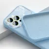 Soft Silicone Lens tok iPhone 13 Pro Max világoskék - 0. kép