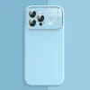 Soft Silicone Lens tok iPhone 13 Pro Max világoskék - 1. kép