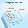 Soft Silicone Lens tok iPhone 13 Pro Max világoskék - 2. kép