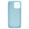Silicone Lite tok iPhone 12/12 Pro világoskék - 1. kép