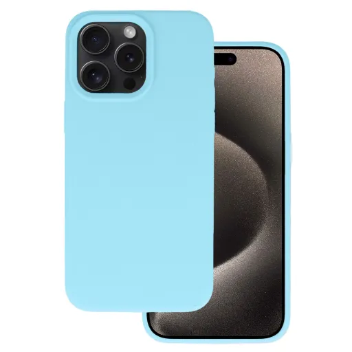 Silicone Lite tok iPhone 13 Pro Max világoskék