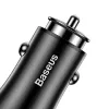Baseus Gentleman szivargyújtós autós töltő 2xUSB 4.8A fekete - 3. kép