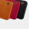 Nillkin Qin bőr fliptok Samsung A40 fekete - 1. kép