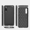 Szénszál mintájú TPU tok Xiaomi Mi 9 SE fekete - 3. kép