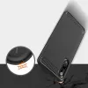 Szénszál mintájú TPU tok Xiaomi Mi 9 SE fekete - 4. kép
